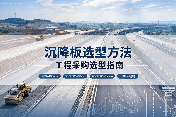 商水沉降板选择方法