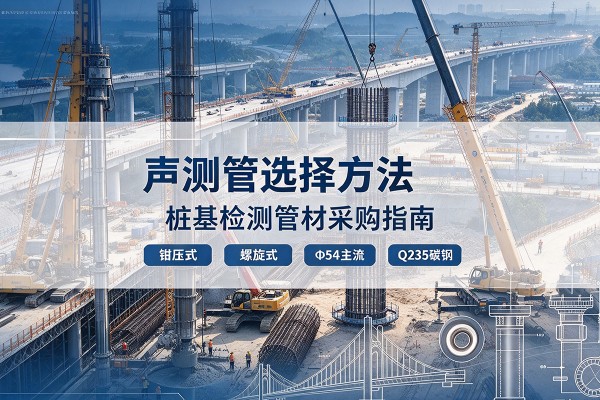 商水声测管选型标准