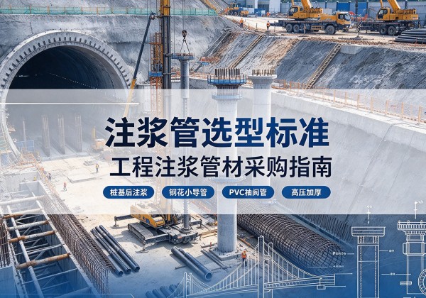 商水注浆管选型标准